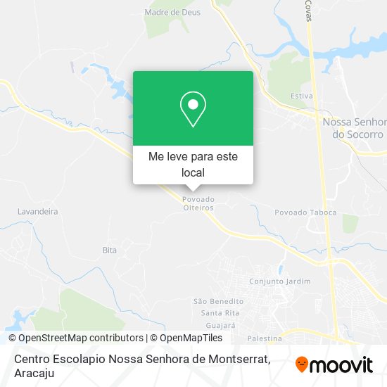 Centro Escolapio Nossa Senhora de Montserrat mapa