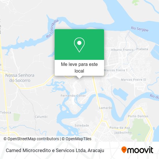 Camed Microcredito e Servicos Ltda mapa