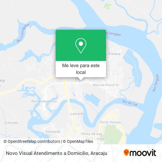 Novo Visual Atendimento a Domicilio mapa