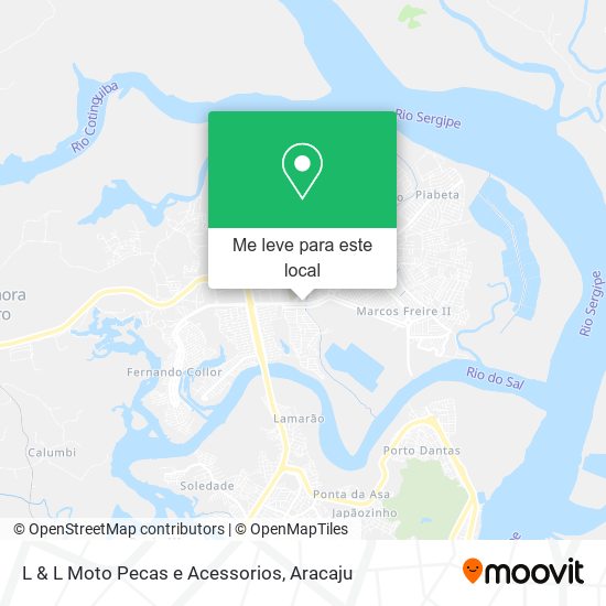 L & L Moto Pecas e Acessorios mapa