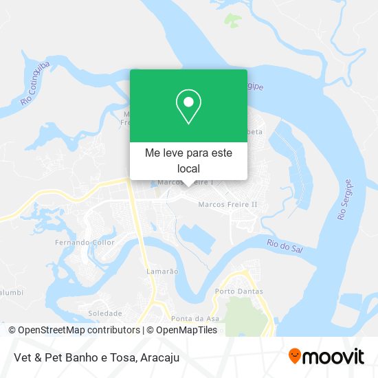 Vet & Pet Banho e Tosa mapa