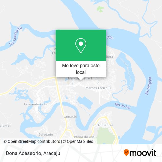 Dona Acessorio mapa