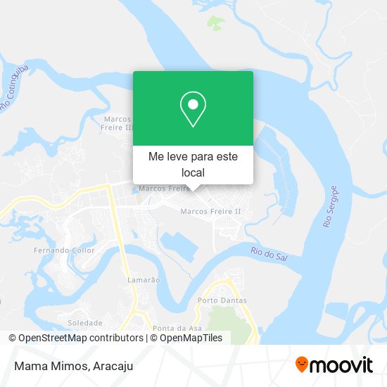 Mama Mimos mapa