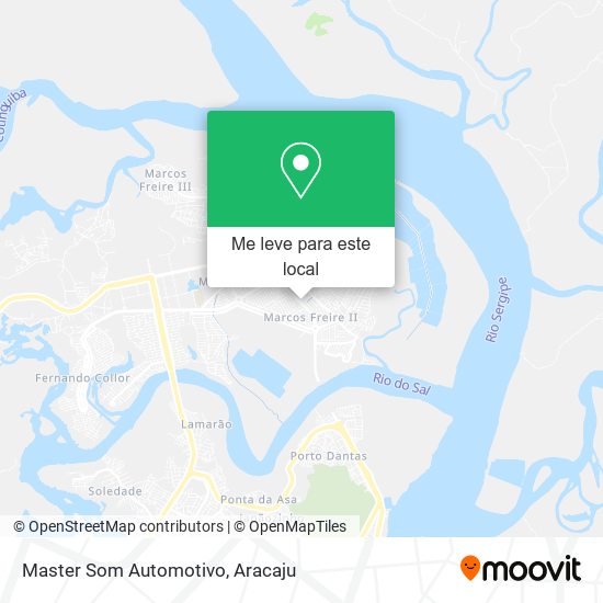 Master Som Automotivo mapa