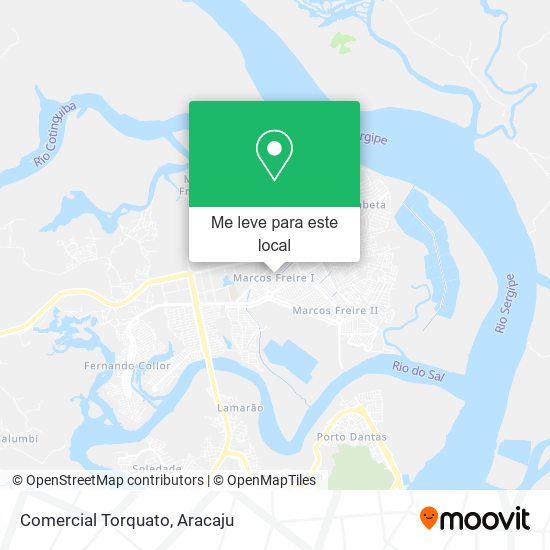 Comercial Torquato mapa