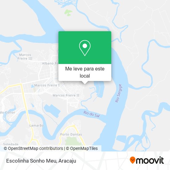 Escolinha Sonho Meu mapa