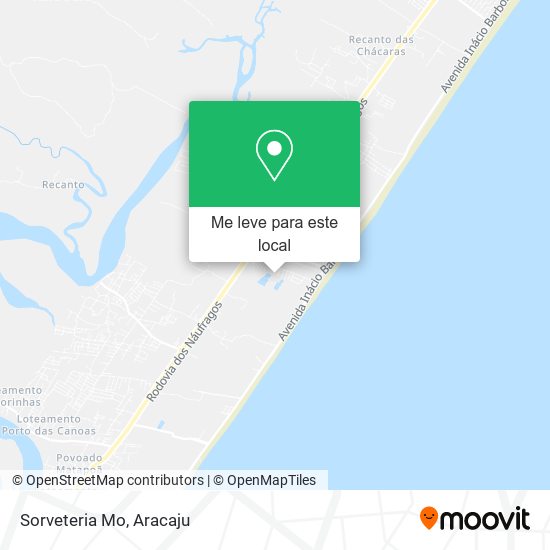 Sorveteria Mo mapa