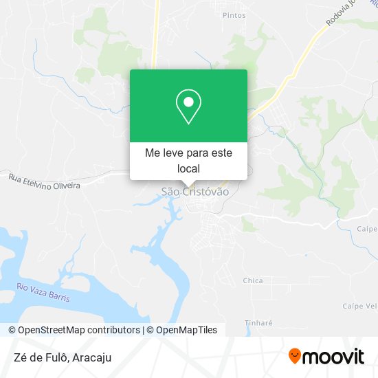 Zé de Fulô mapa