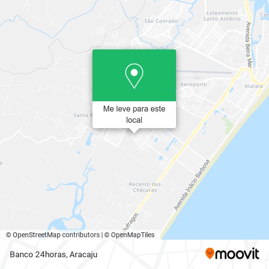 Banco 24horas mapa