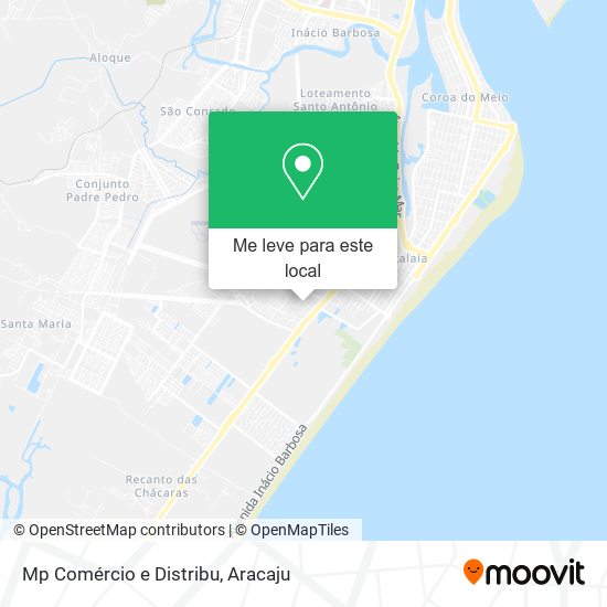 Mp Comércio e Distribu mapa