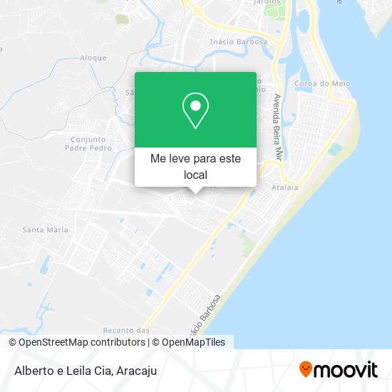 Alberto e Leila Cia mapa