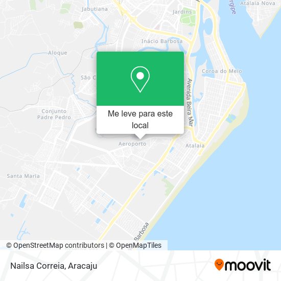 Nailsa Correia mapa