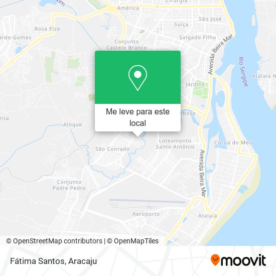 Fátima Santos mapa