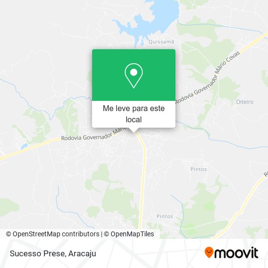Sucesso Prese mapa