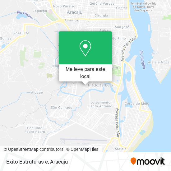 Exito Estruturas e mapa