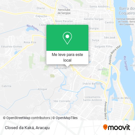 Closed da Kaká mapa