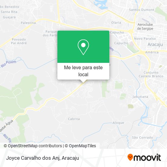 Joyce Carvalho dos Anj mapa