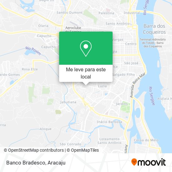 Banco Bradesco mapa