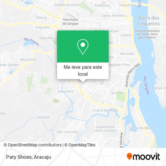 Paty Shoes mapa