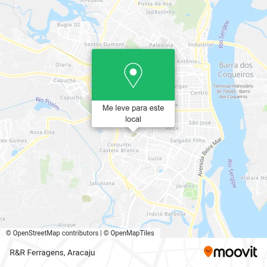 R&R Ferragens mapa