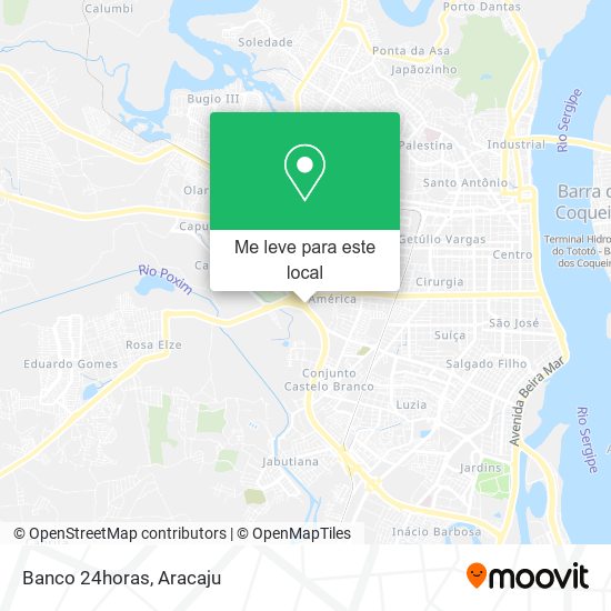 Banco 24horas mapa