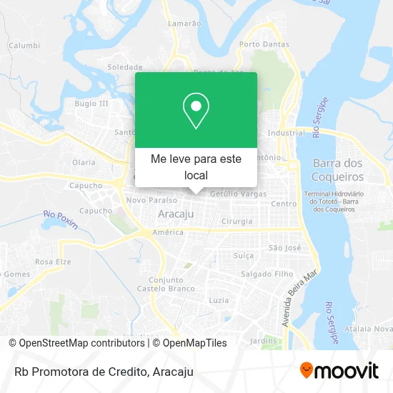 Rb Promotora de Credito mapa