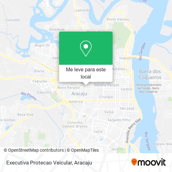 Executiva Protecao Veicular mapa