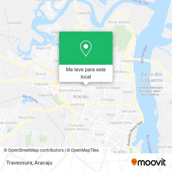 Travessura mapa