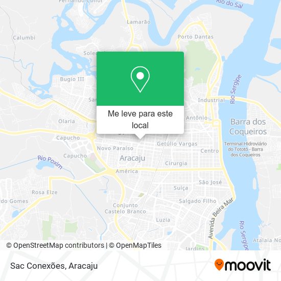 Sac Conexões mapa
