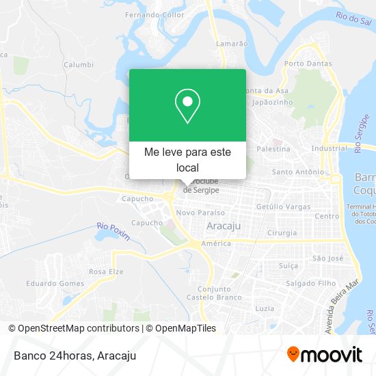 Banco 24horas mapa