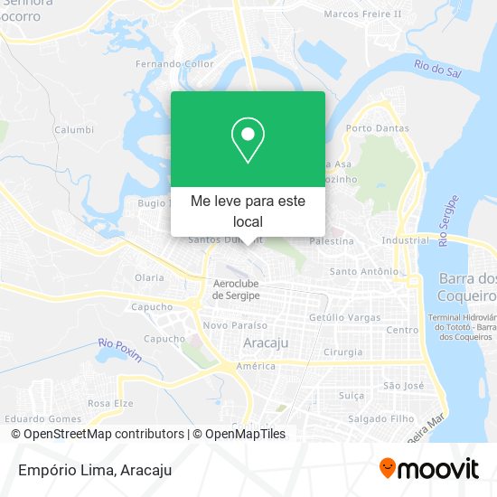 Empório Lima mapa