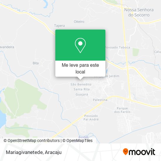 Mariagivanetede mapa