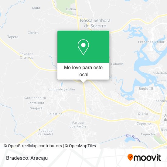 Bradesco mapa