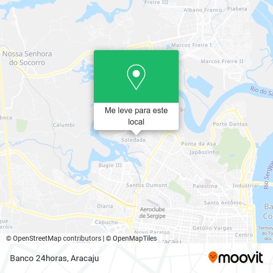 Banco 24horas mapa