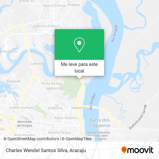 Charles Wendel Santos Silva mapa