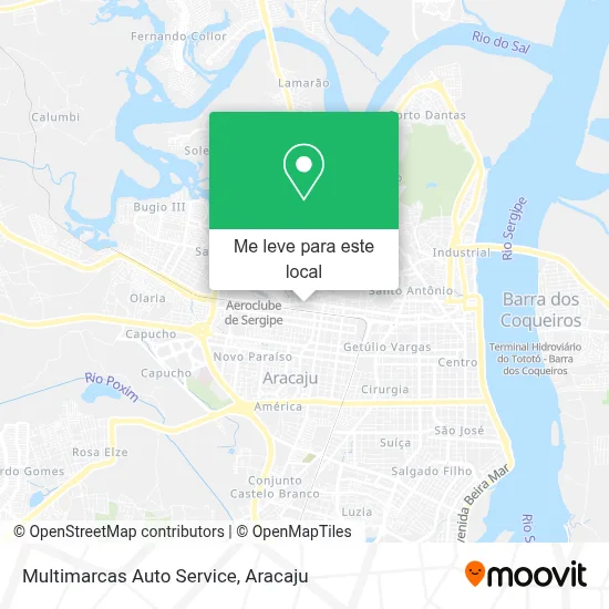 Multimarcas Auto Service mapa
