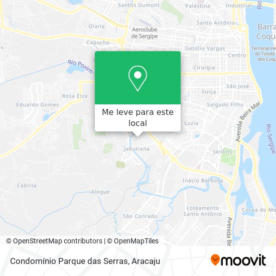 Condomínio Parque das Serras mapa