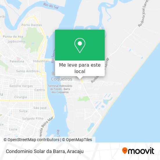 Condominio Solar da Barra mapa