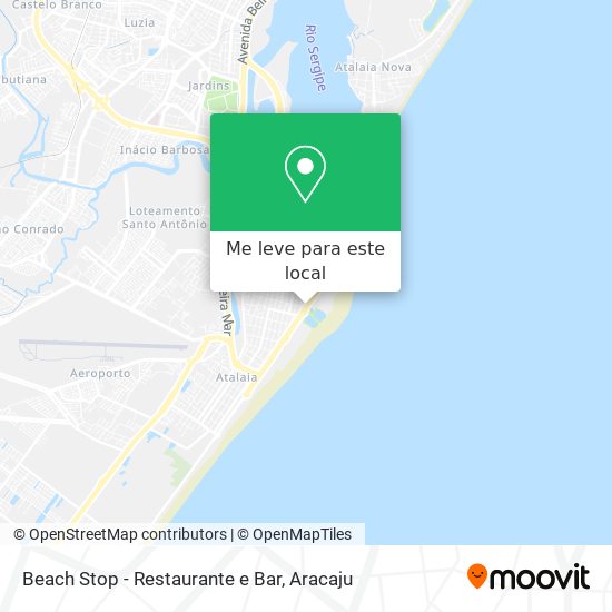 Beach Stop - Restaurante e Bar mapa