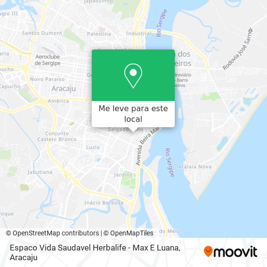 Espaco Vida Saudavel Herbalife - Max E Luana mapa