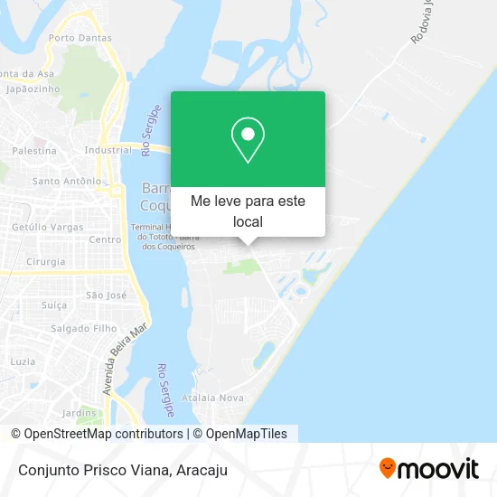 Conjunto Prisco Viana mapa