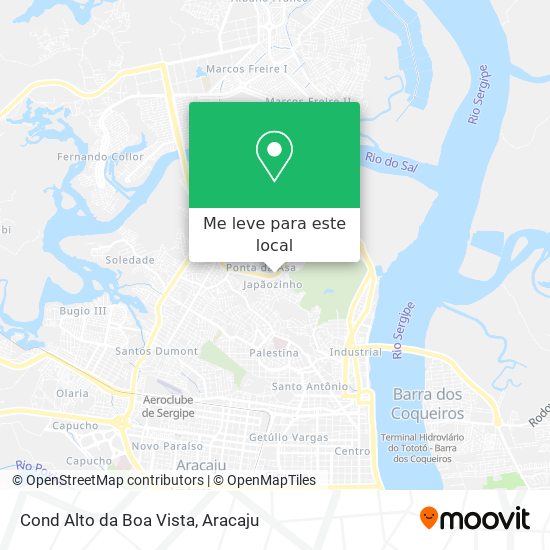 Cond Alto da Boa Vista mapa