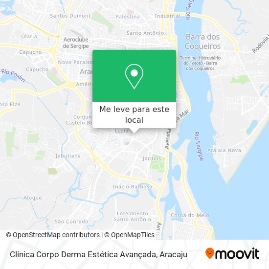 Clínica Corpo Derma Estética Avançada mapa