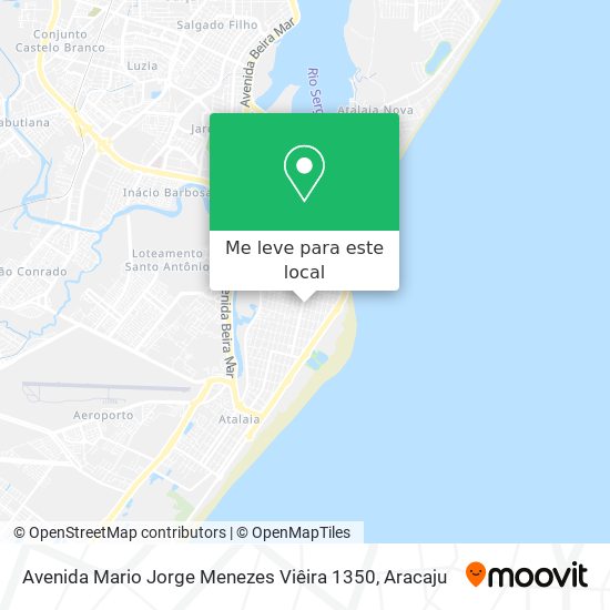 Avenida Mario Jorge Menezes Viêira 1350 mapa