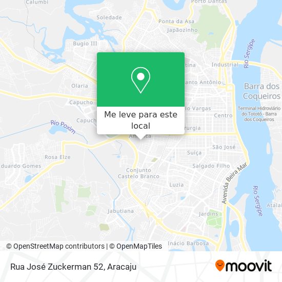 Rua José Zuckerman 52 mapa