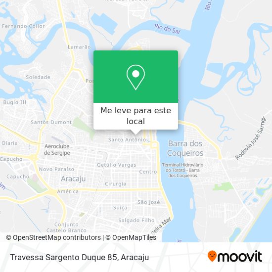 Travessa Sargento Duque 85 mapa