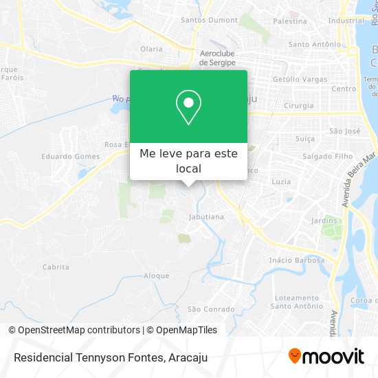 Residencial Tennyson Fontes mapa