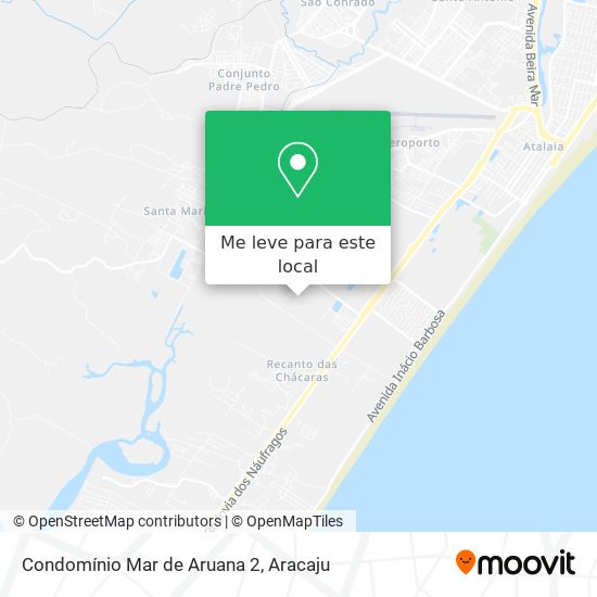 Condomínio Mar de Aruana 2 mapa