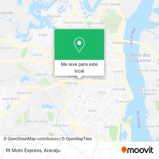 Rt Moto Express mapa