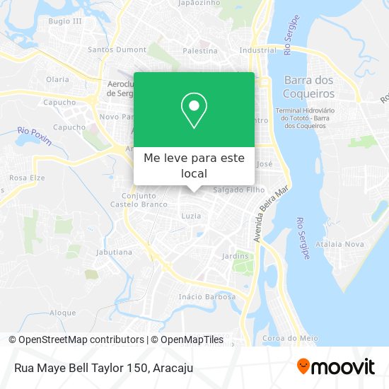 Rua Maye Bell Taylor 150 mapa